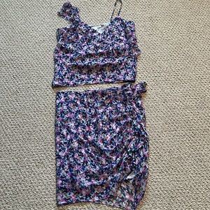 Veronica Beard - 100% Silk matching top & bottom